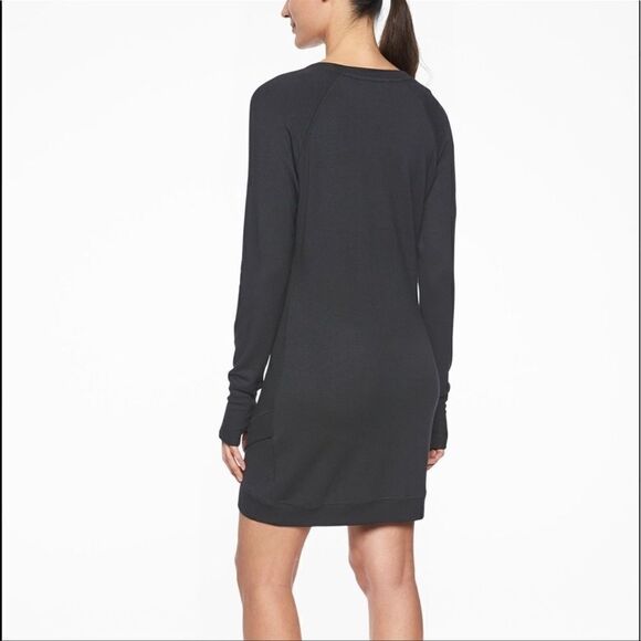 Athleta Criss Cross Dress Black S - Picture 2 of 7